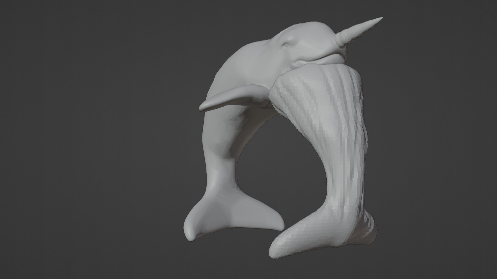 Narwhal 3D Model for Printing  3D print model_87