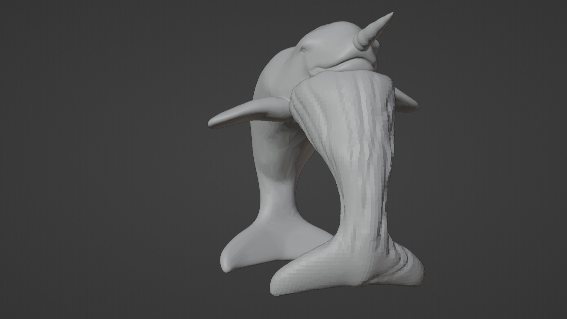 Narwhal 3D Model for Printing  3D print model_85