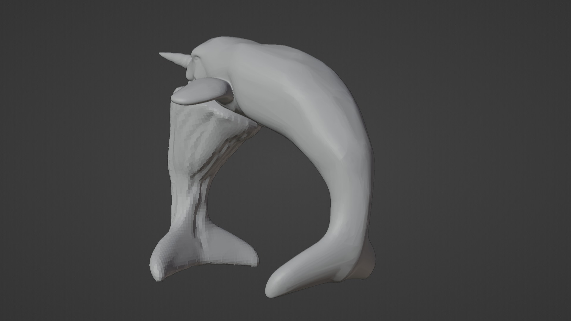 Narwhal 3D Model for Printing  3D print model_43
