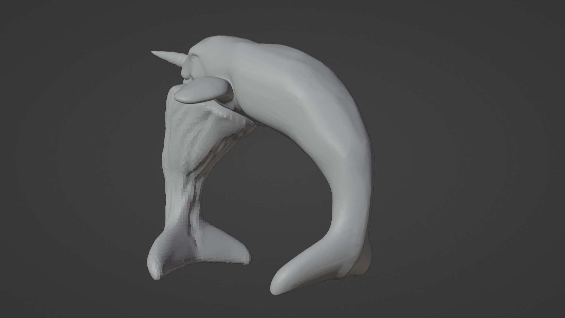 Narwhal 3D Model for Printing  3D print model_48