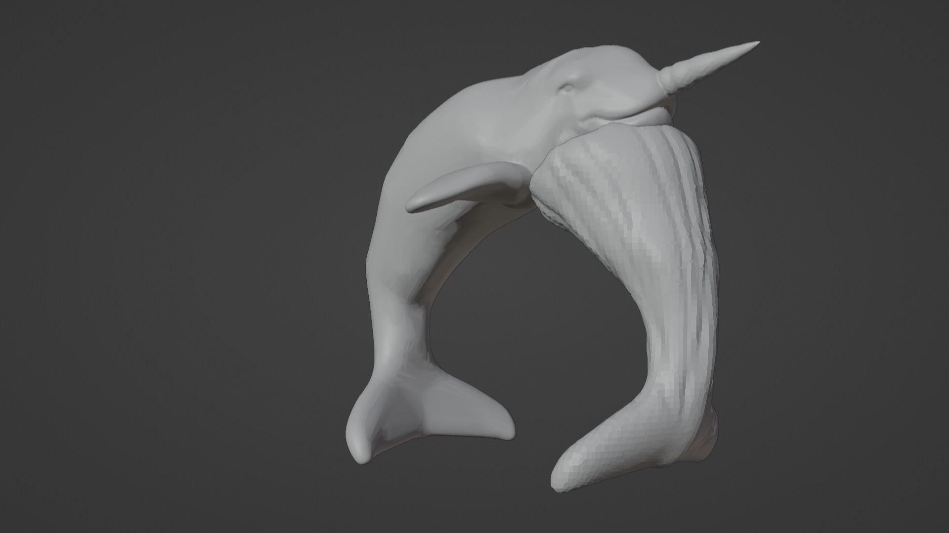 Narwhal 3D Model for Printing  3D print model_88