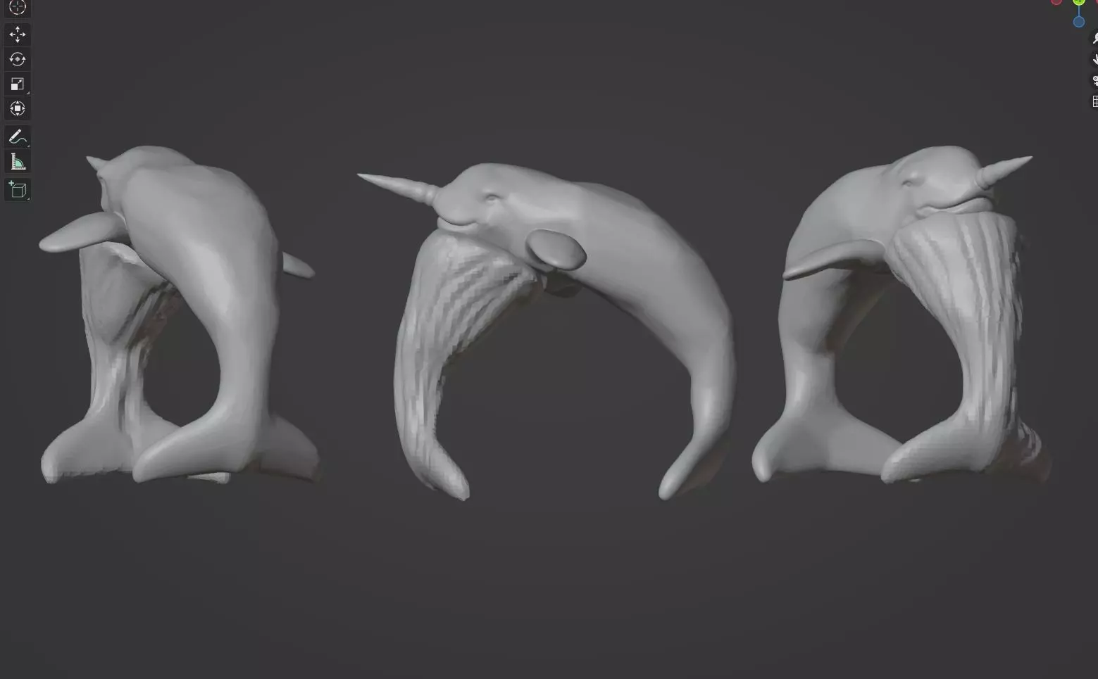 Narwhal 3D Model for Printing  3D print model_0