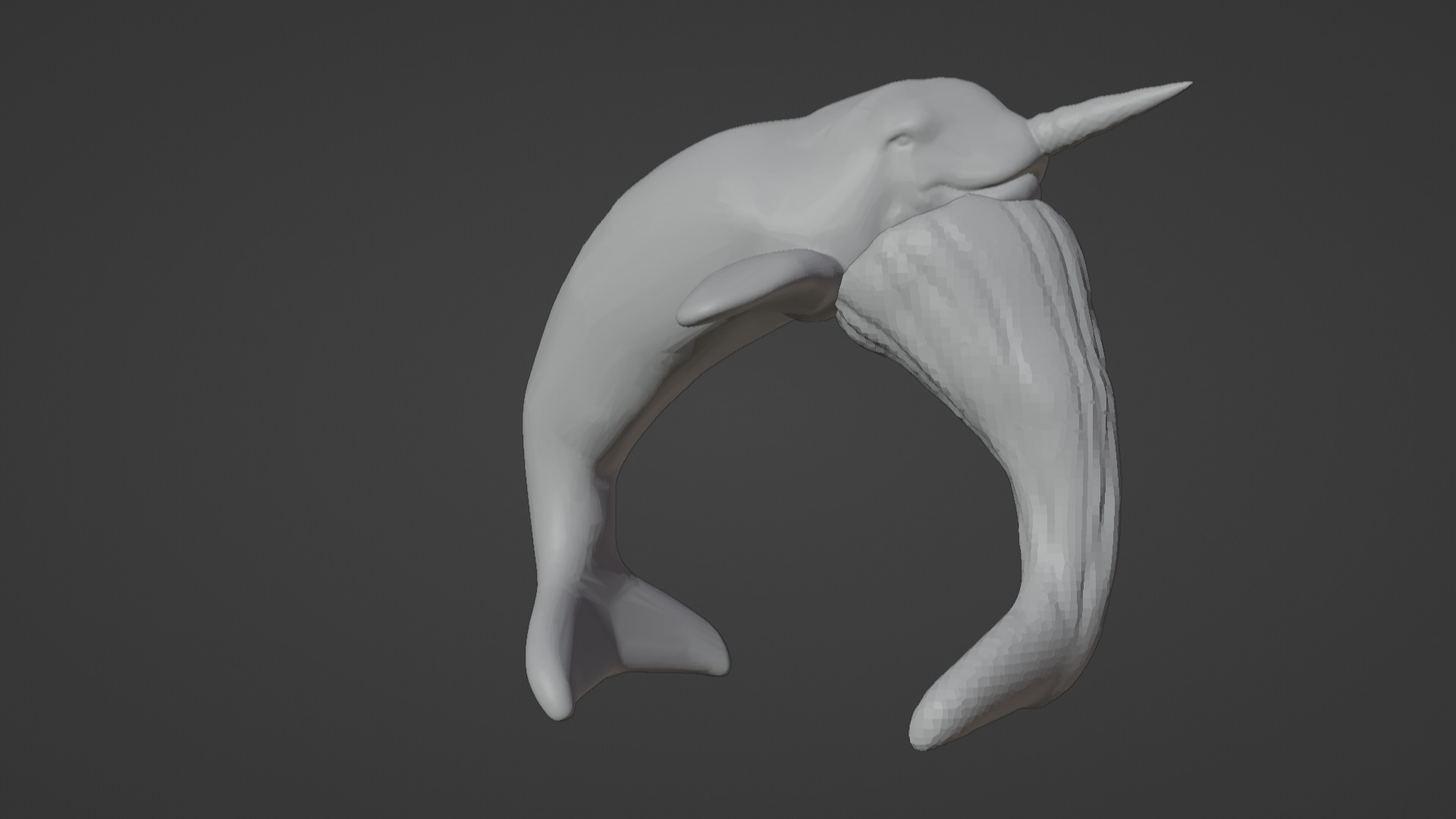 Narwhal 3D Model for Printing  3D print model_91