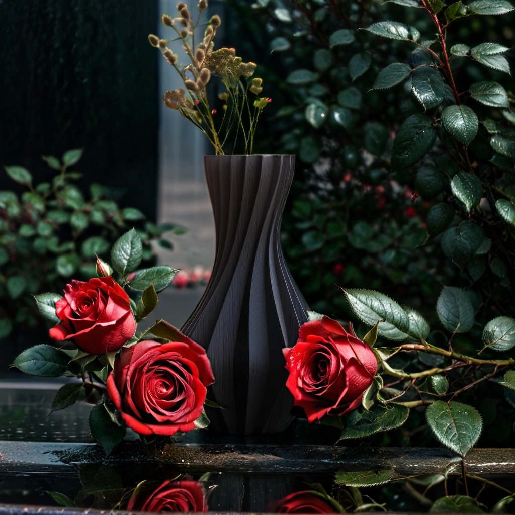 Hills Vase for Living Room Decor 3D print model_2