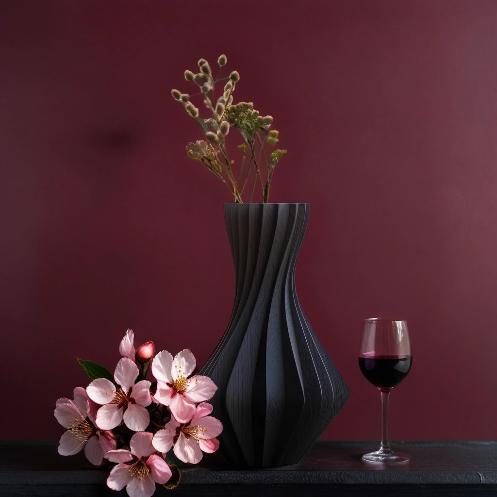 Hills Vase for Living Room Decor 3D print model_1