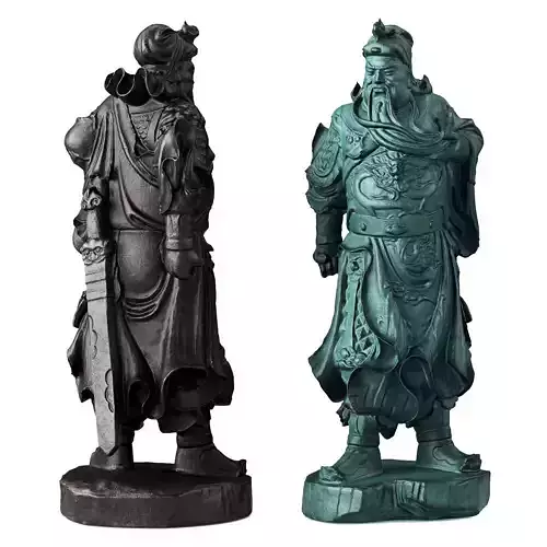 God Guan Yu sculpture