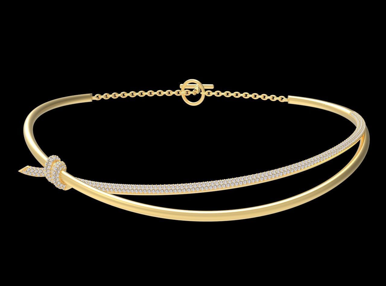 tiffany necklace 3D print model_9