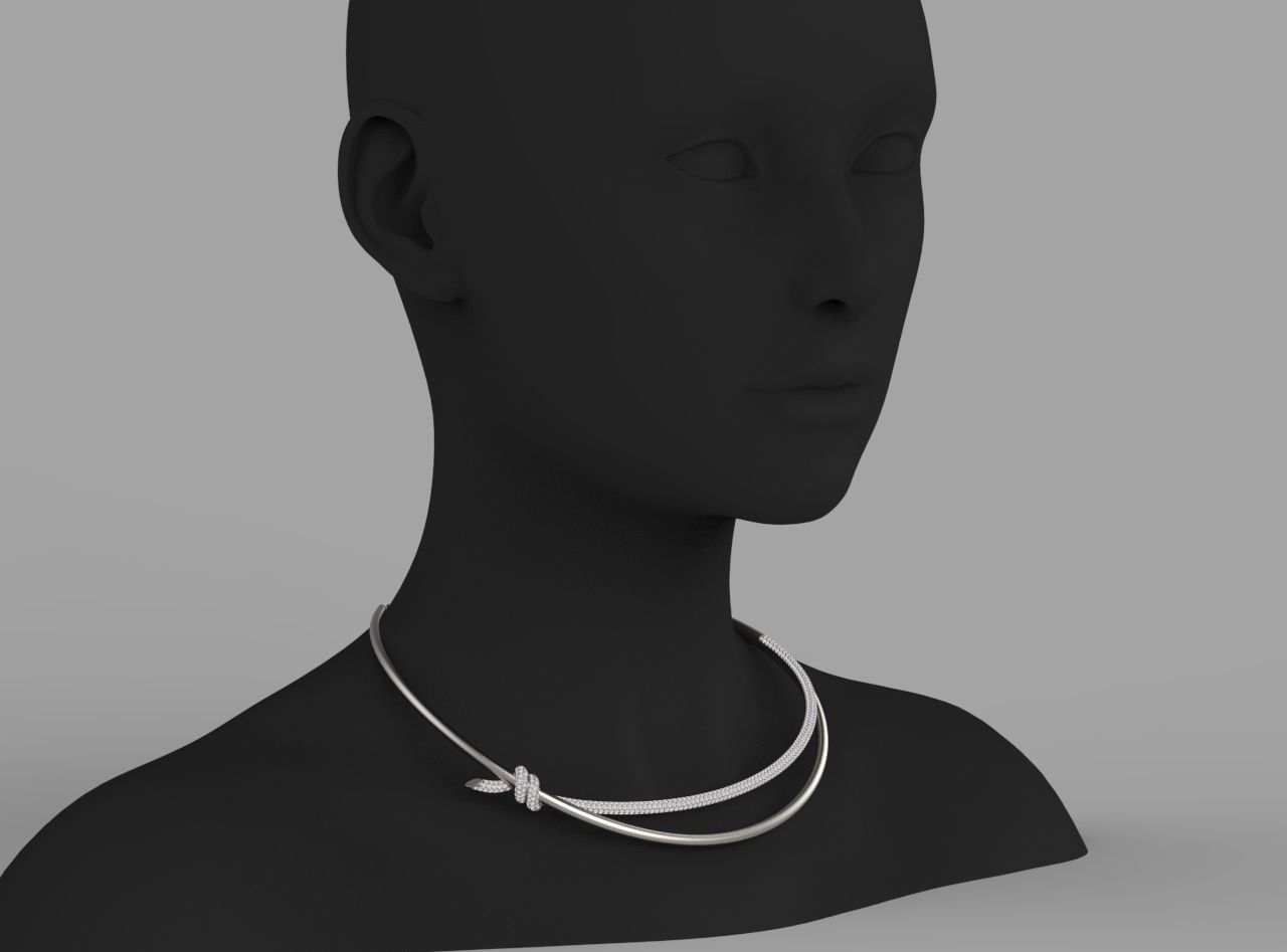tiffany necklace 3D print model_4
