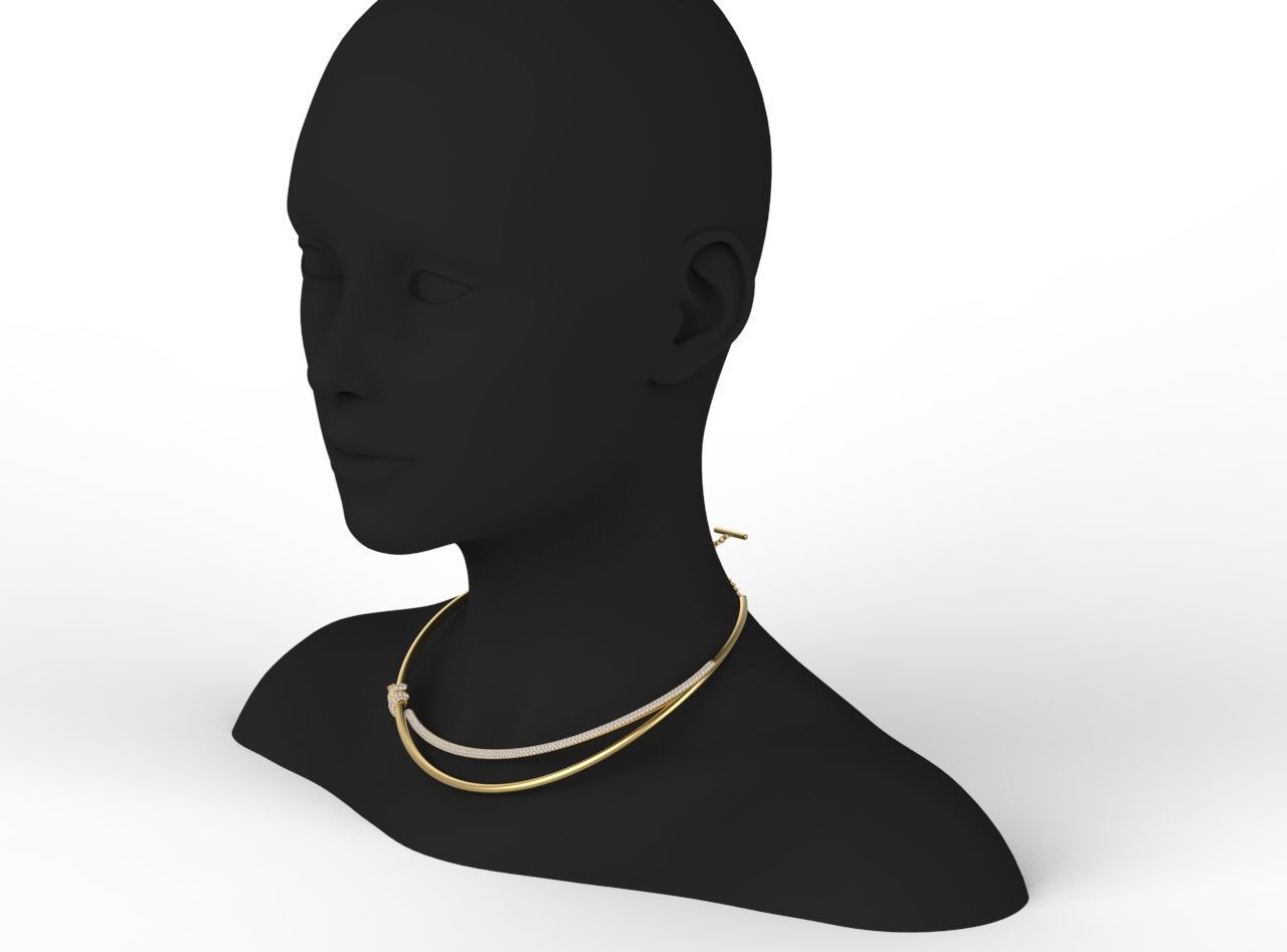 tiffany necklace 3D print model_16