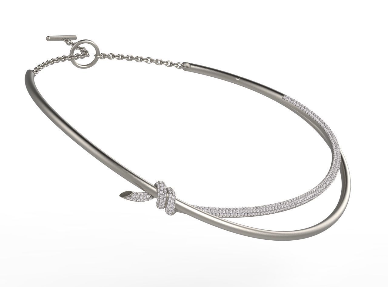 tiffany necklace 3D print model_18