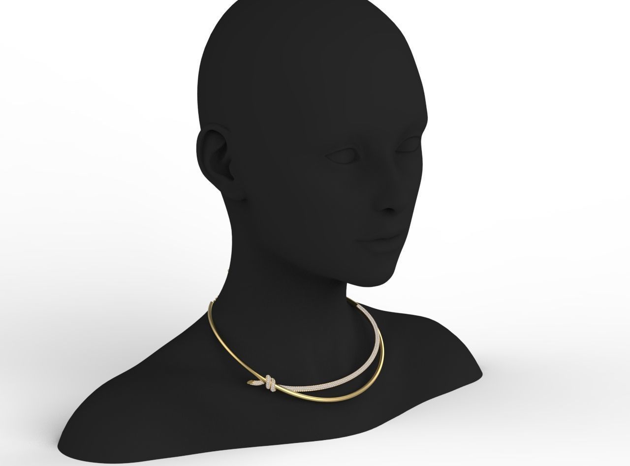 tiffany necklace 3D print model_15