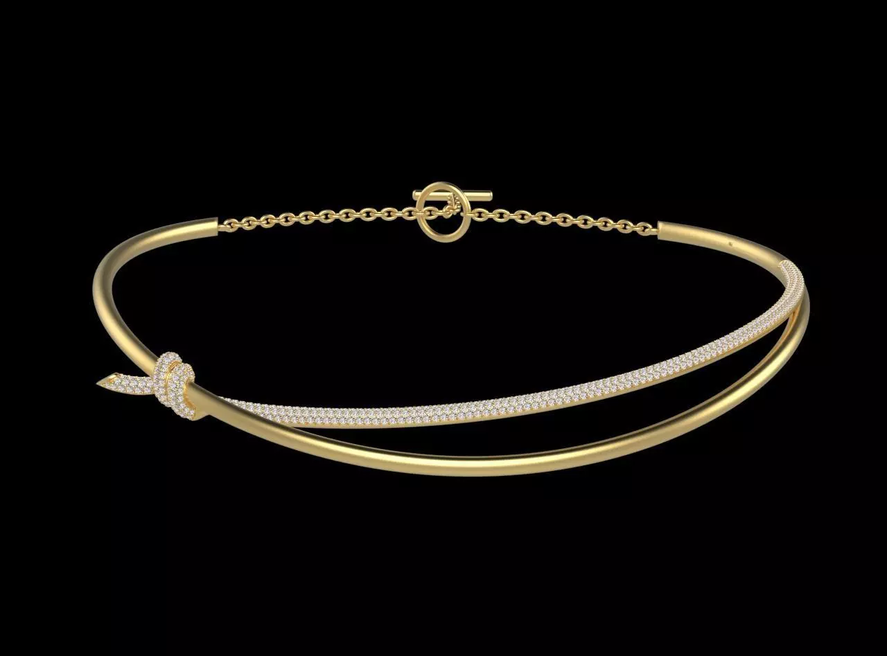 tiffany necklace 3D print model_0