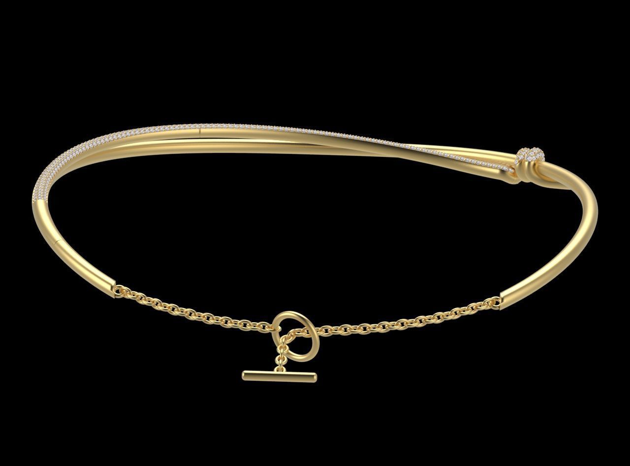 tiffany necklace 3D print model_10