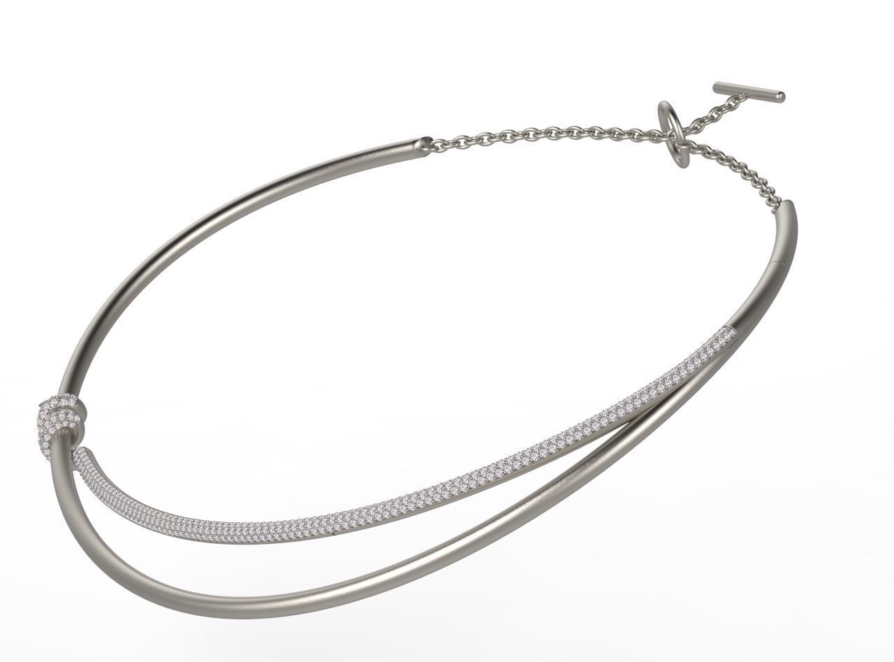 tiffany necklace 3D print model_19