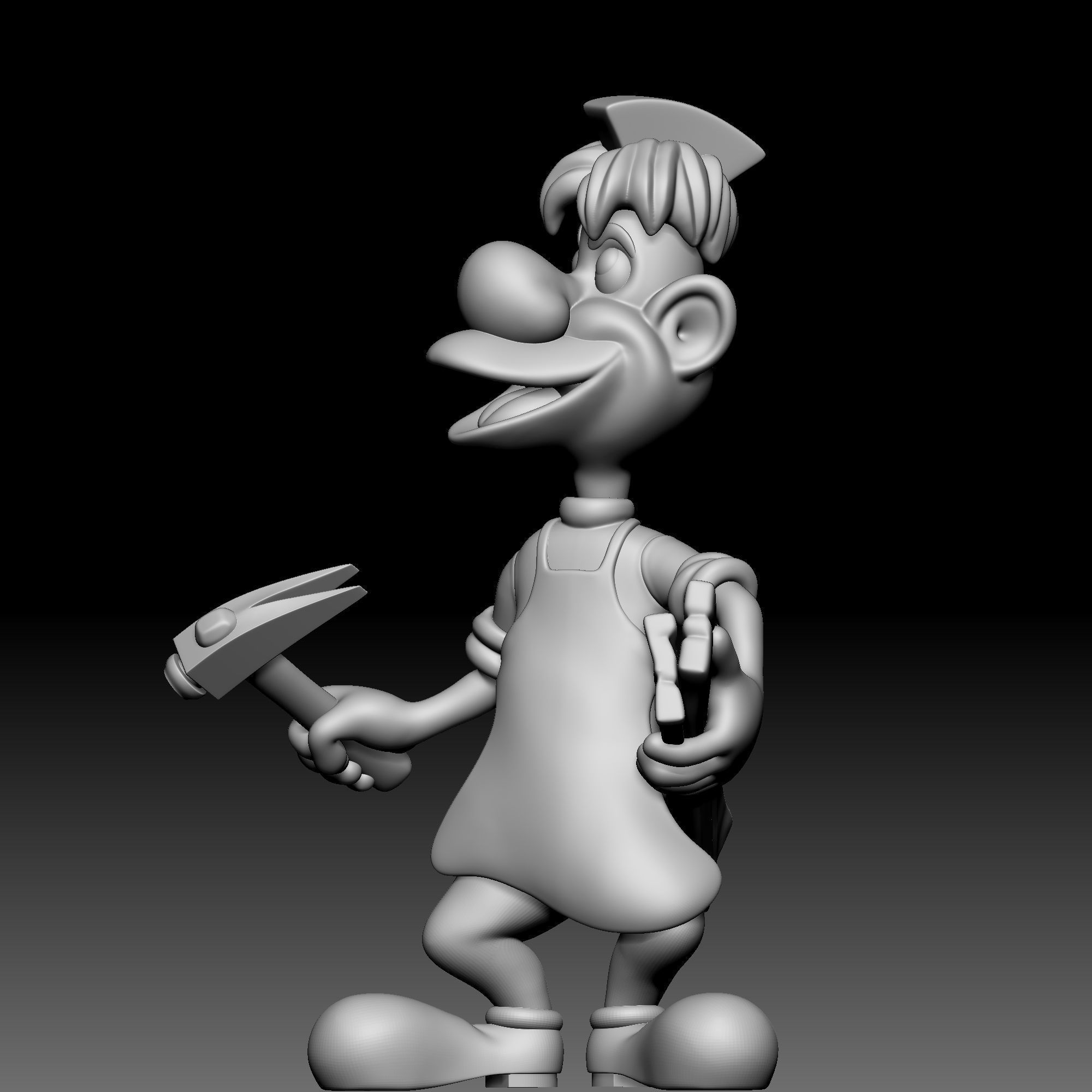 Carpenter - Alice in Wonderland - 010 3D print model_8