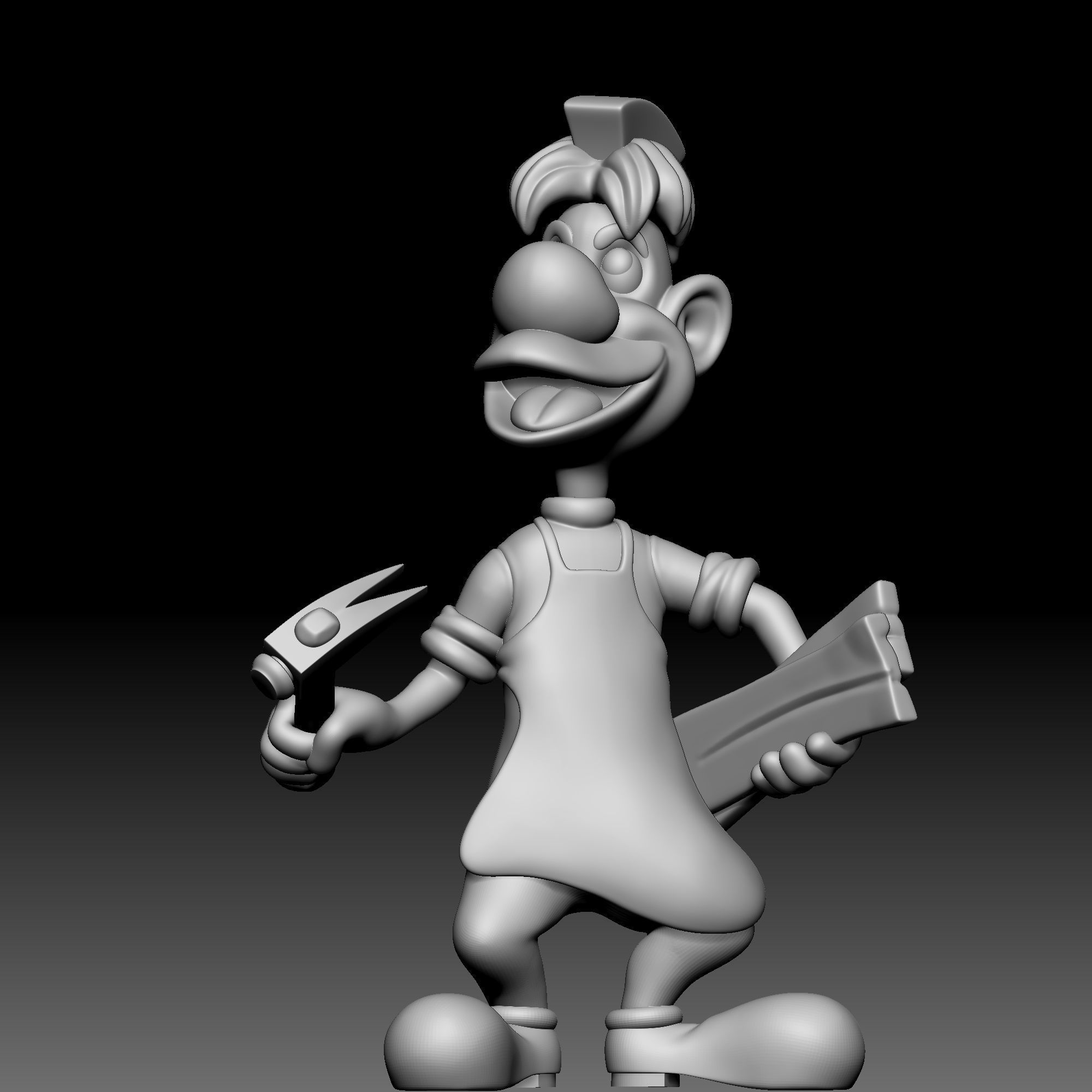 Carpenter - Alice in Wonderland - 010 3D print model_7