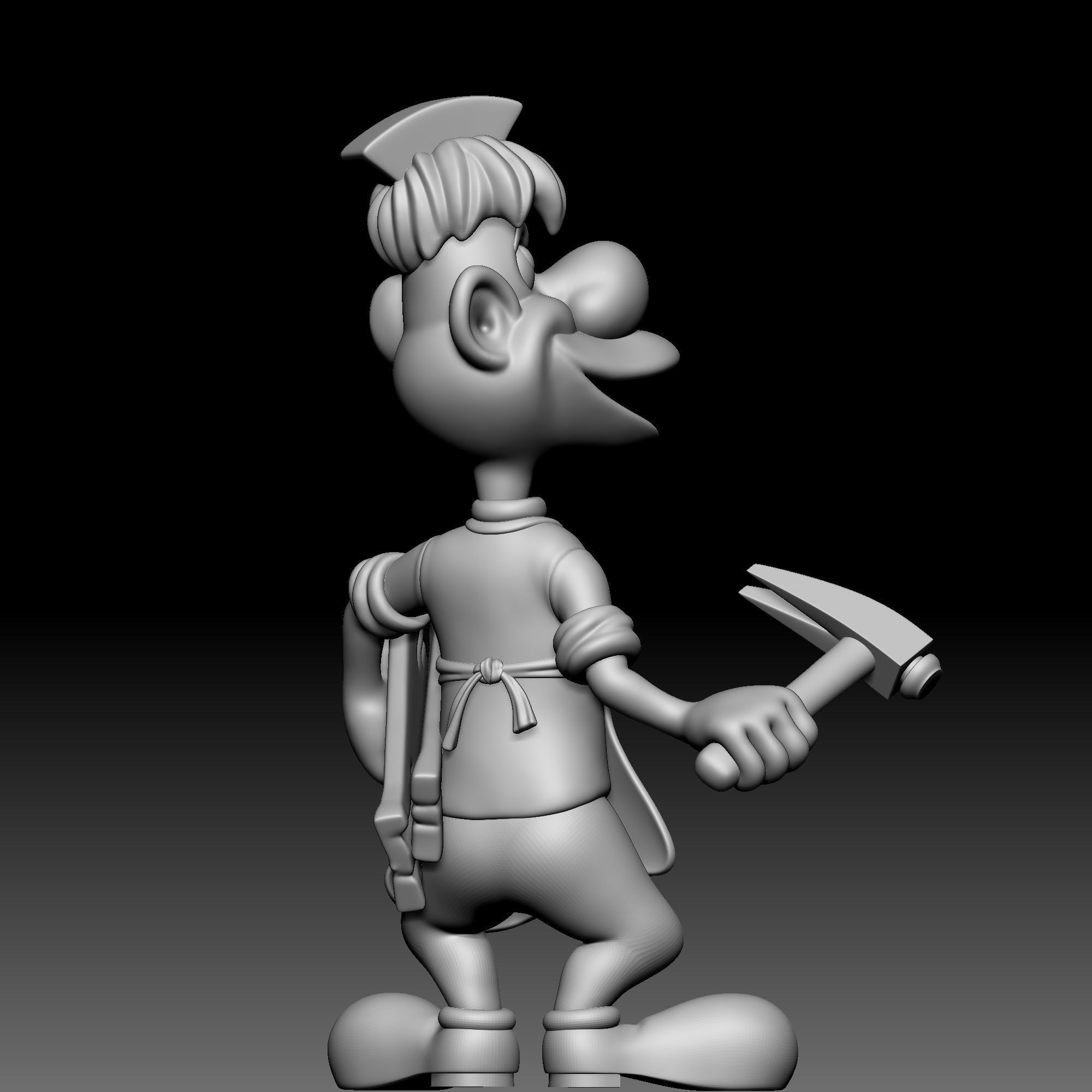 Carpenter - Alice in Wonderland - 010 3D print model_4