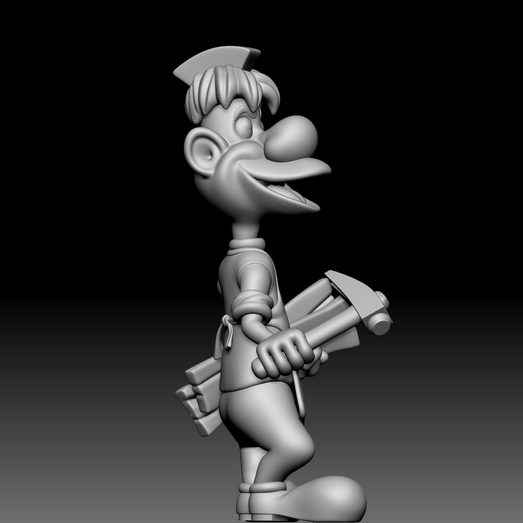 Carpenter - Alice in Wonderland - 010 3D print model_5