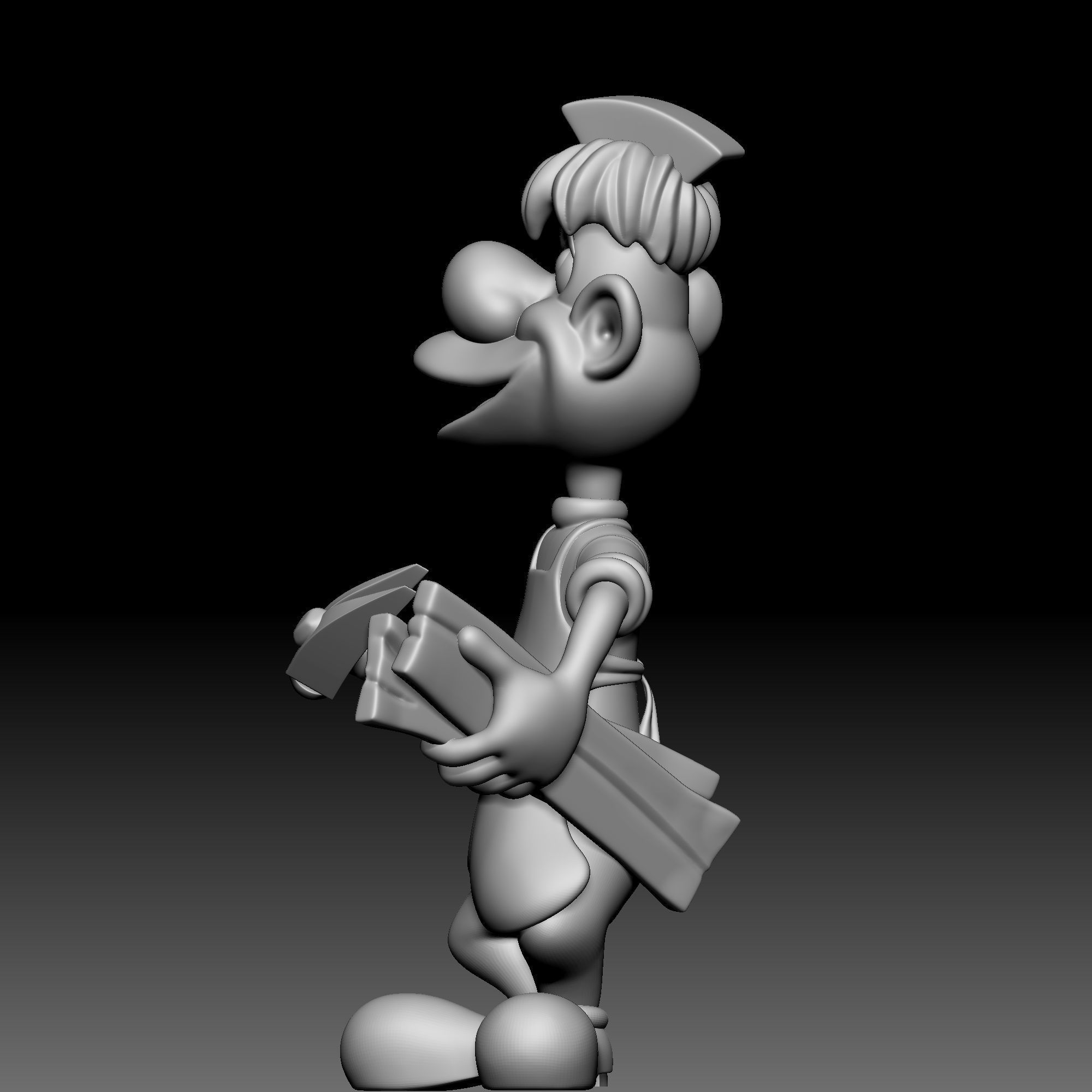 Carpenter - Alice in Wonderland - 010 3D print model_1