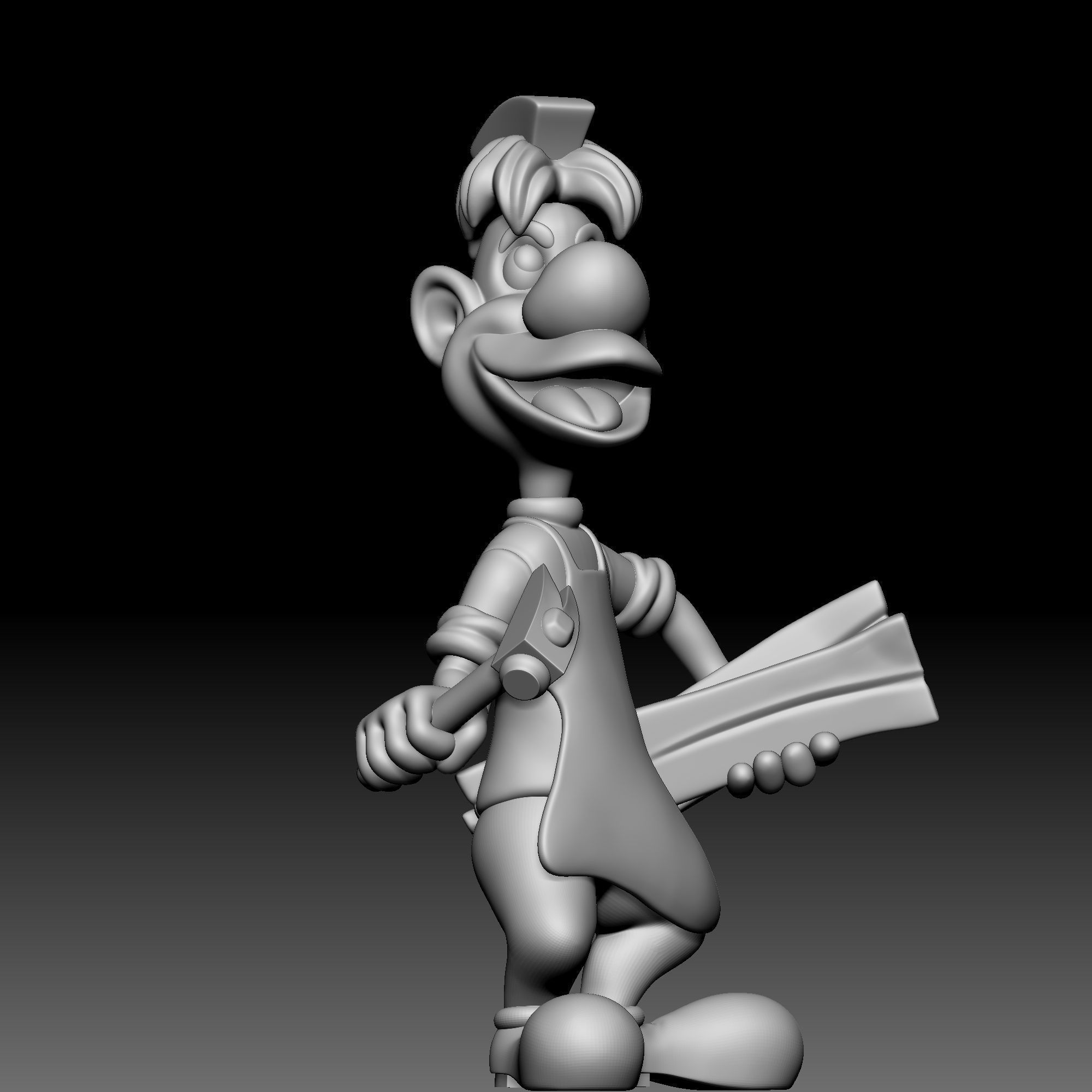 Carpenter - Alice in Wonderland - 010 3D print model_6