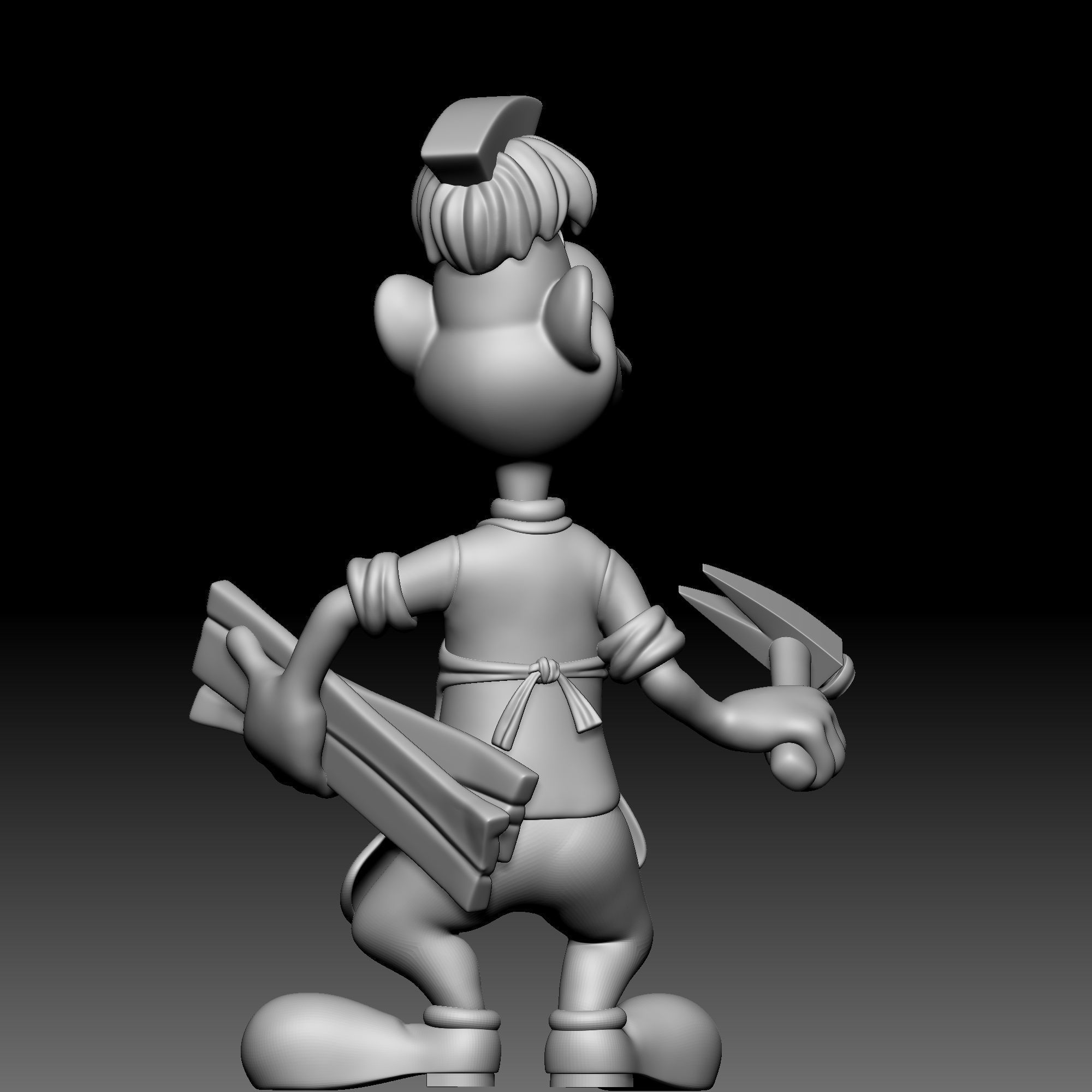 Carpenter - Alice in Wonderland - 010 3D print model_3