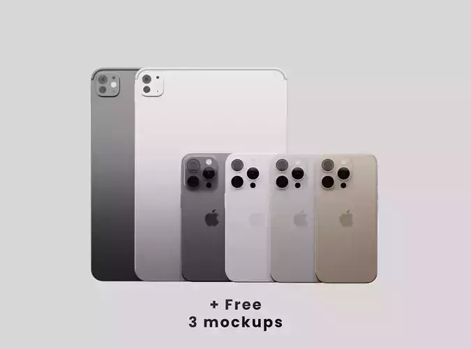 Apple iPhone 16 Pro and iPad Pro 2024 in Official Design