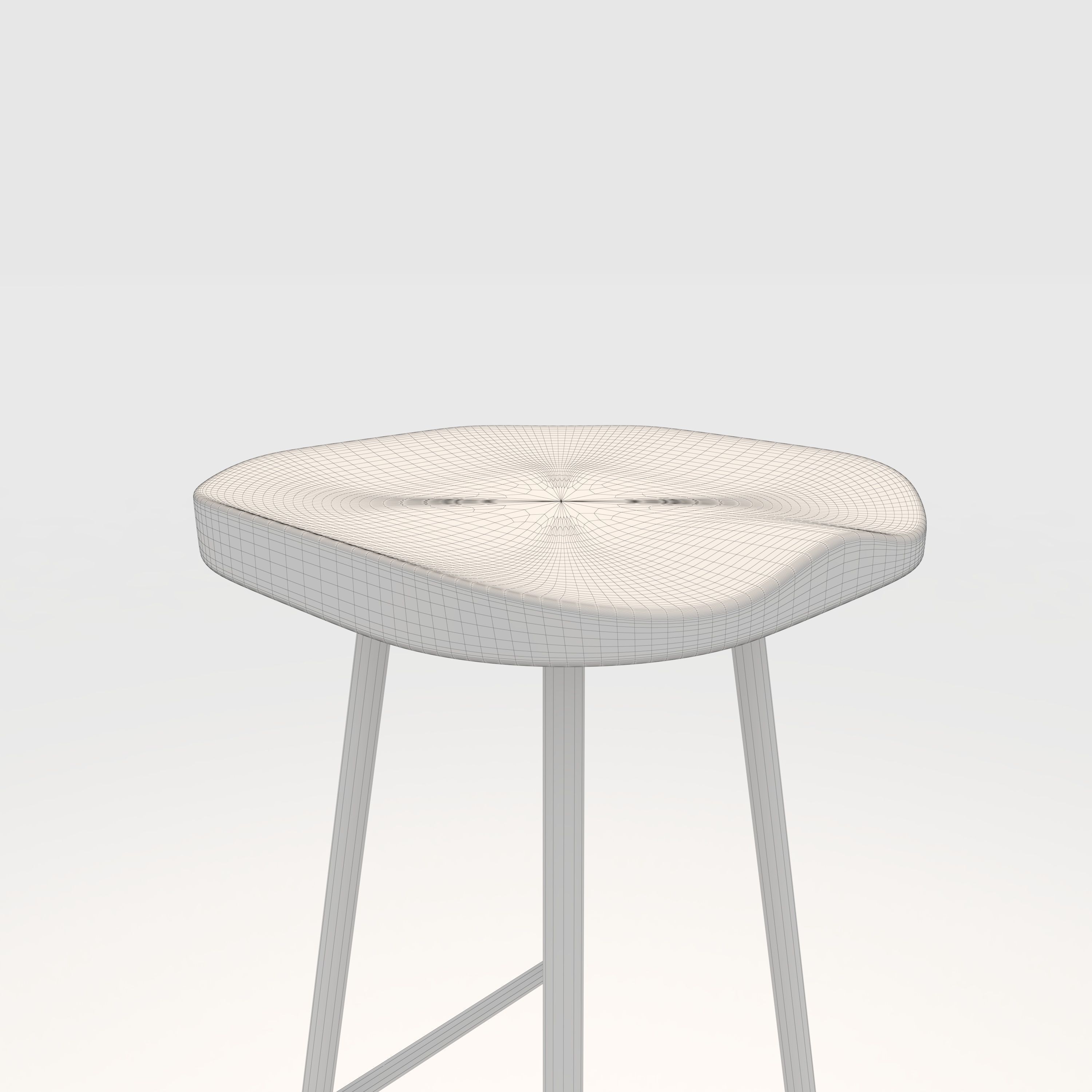 Bar Stool 8 3D model_13
