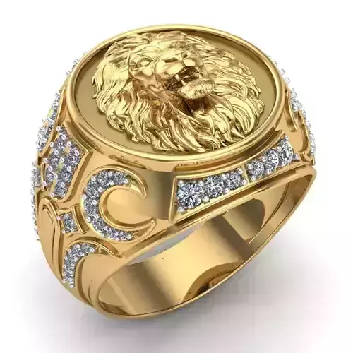 Lion Man Ring - 230722
