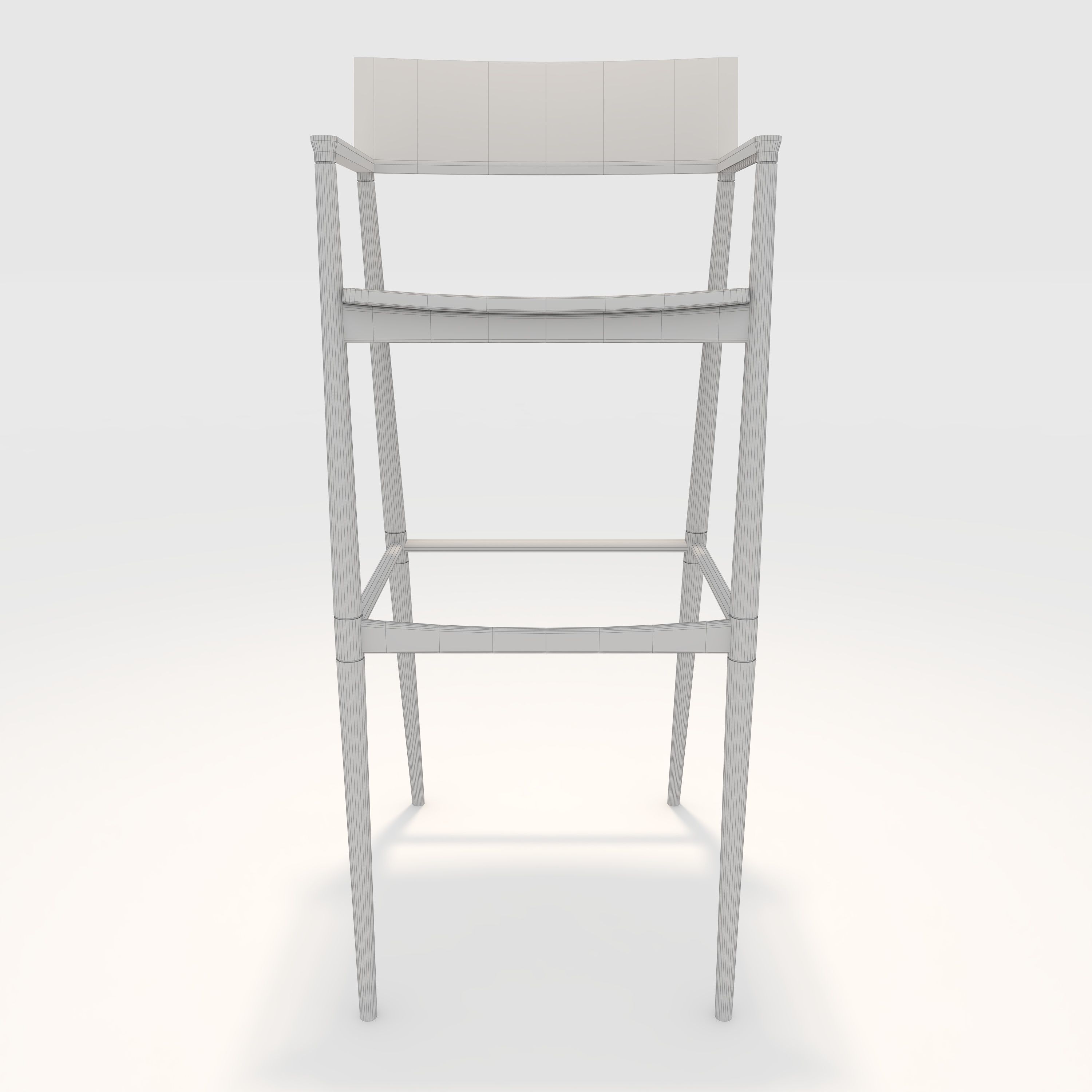 Bar Stool 9 3D model_9