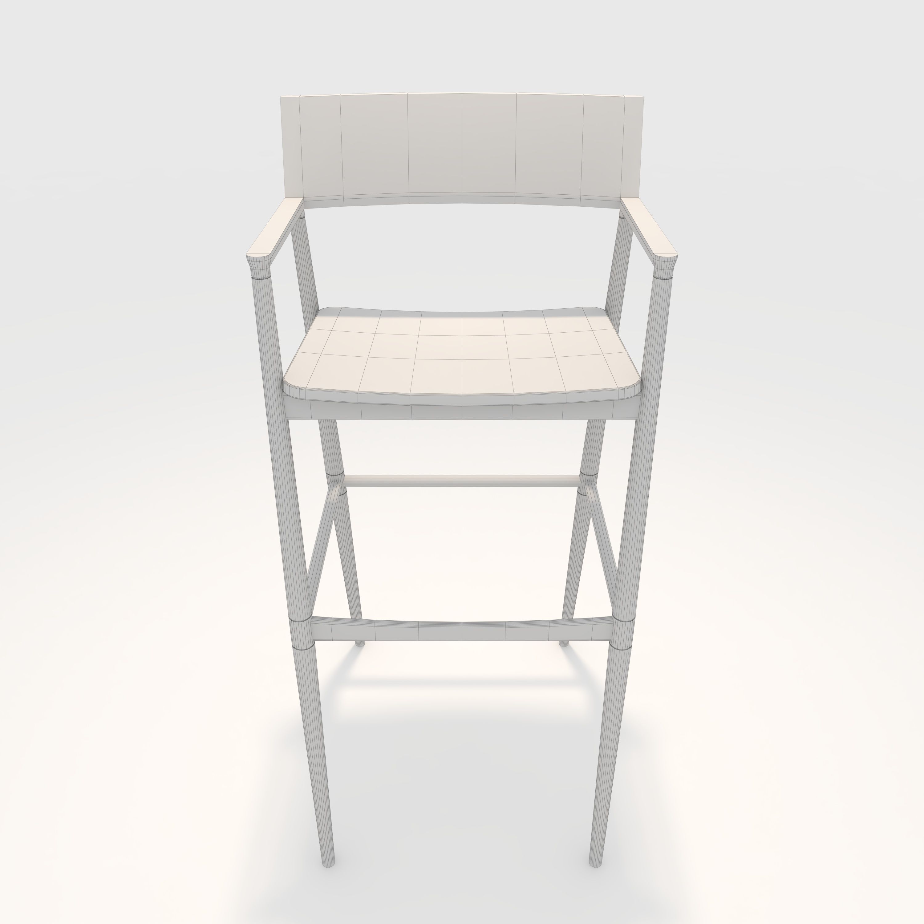 Bar Stool 9 3D model_3