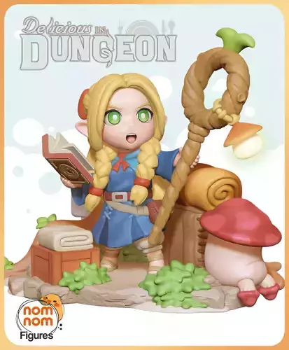 Chibi Marcille - Dungeon Meshi 3D print model