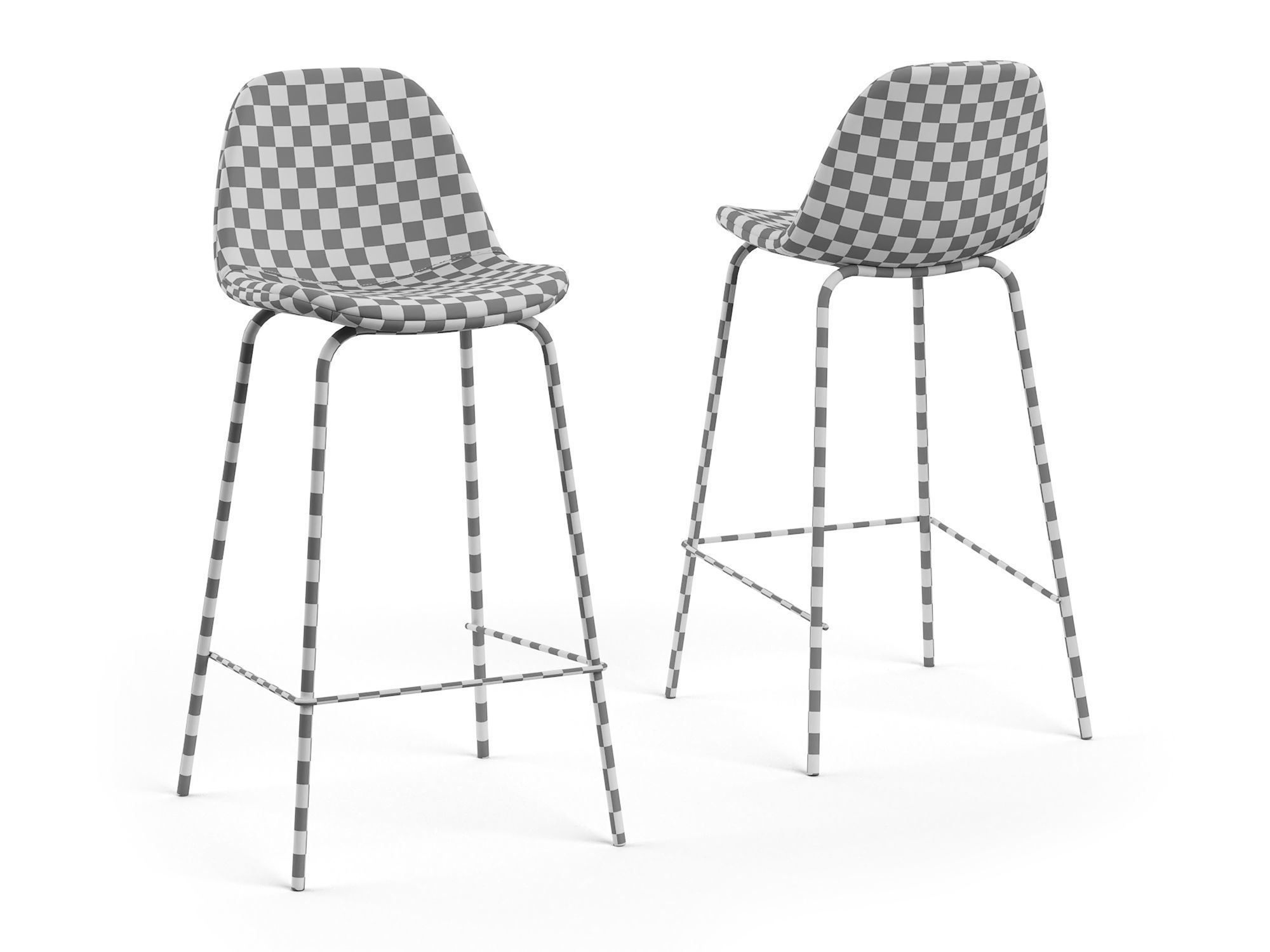 Henrik Barchair 65cm RendezVousDeco 3D model_6