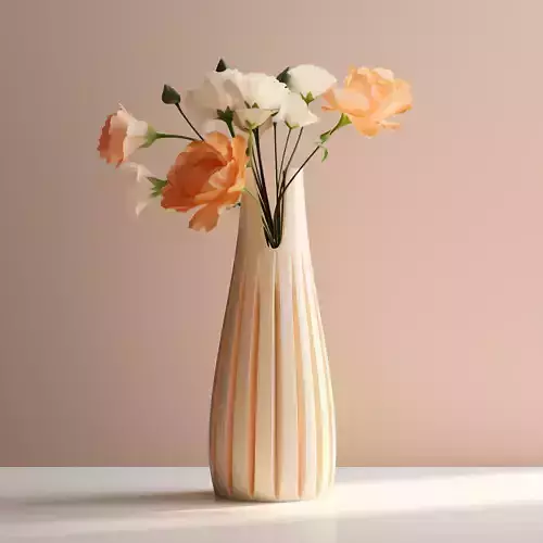 Primavera Vase for Elegant Decor 3D print model