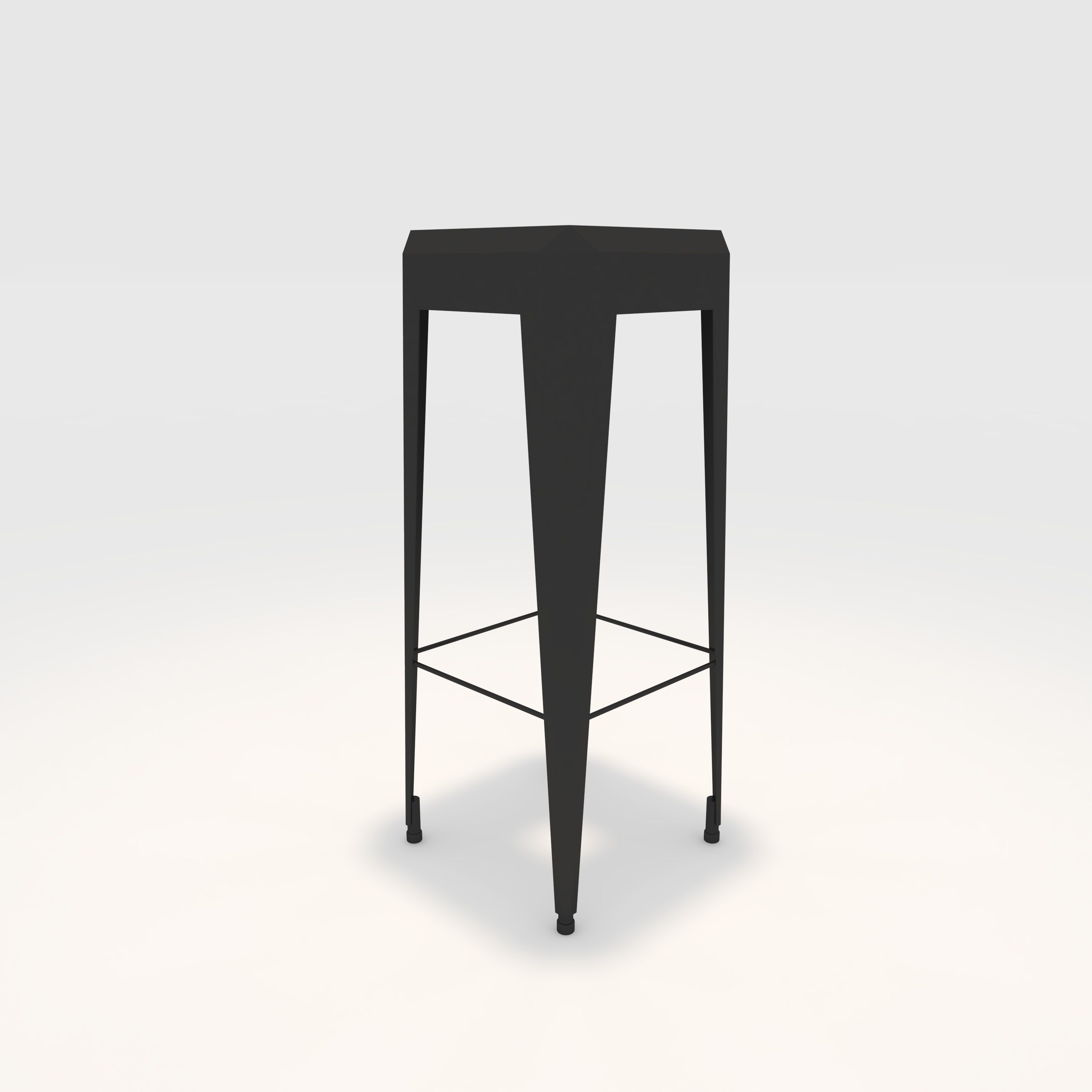 Bar Stool 11 3D model_10