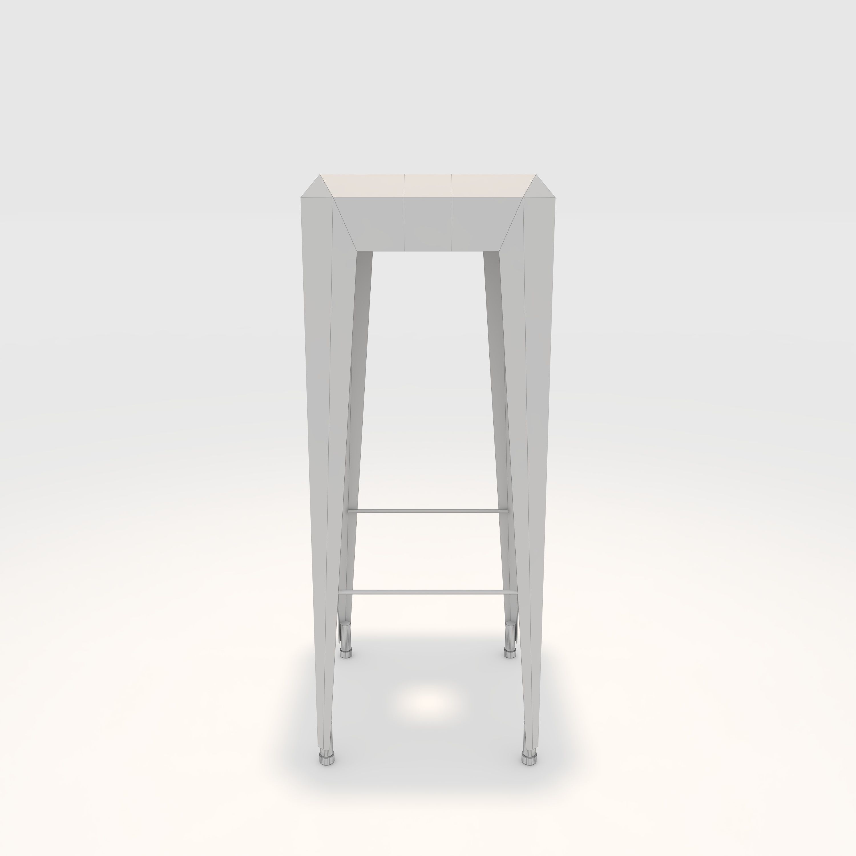 Bar Stool 11 3D model_9