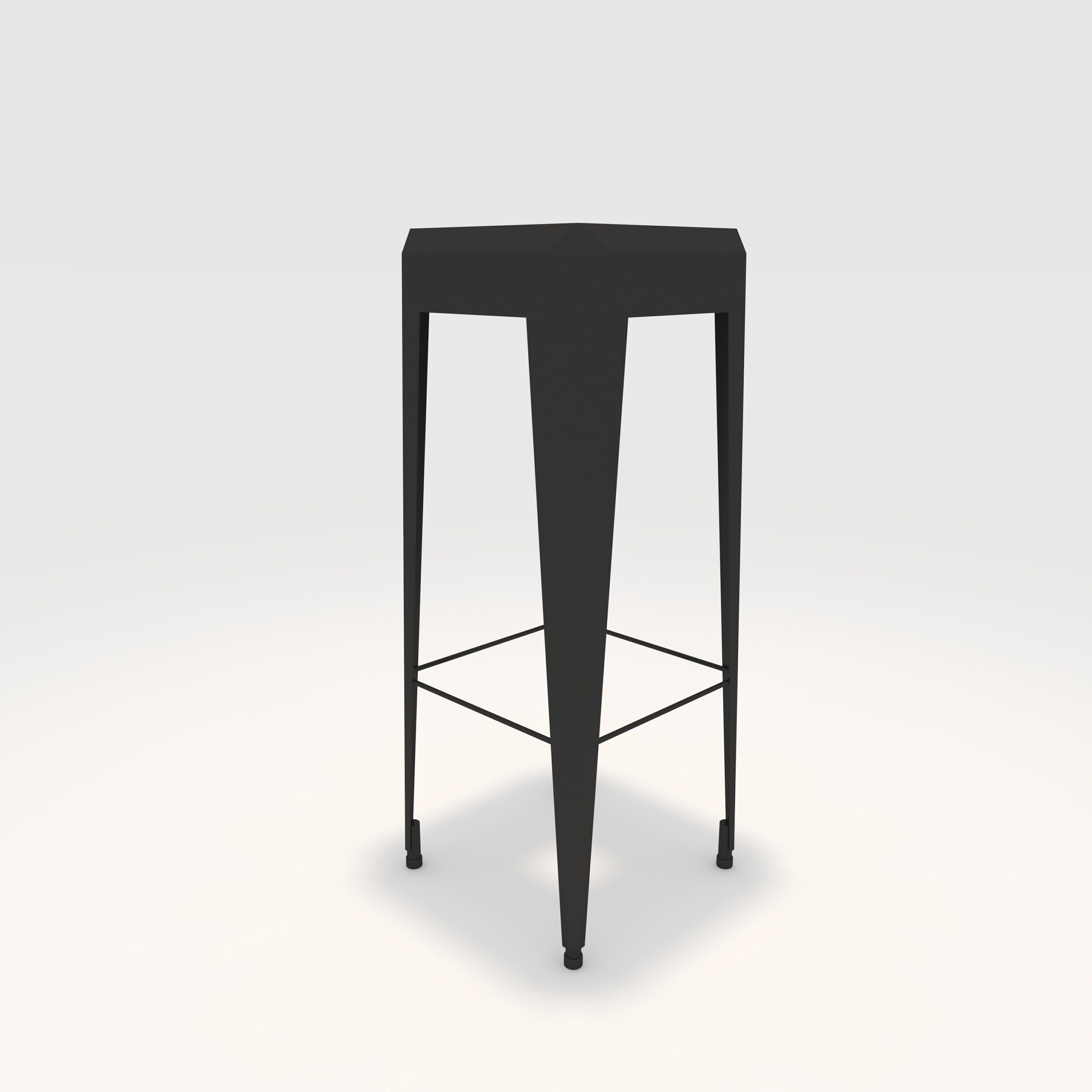 Bar Stool 11 3D model_6