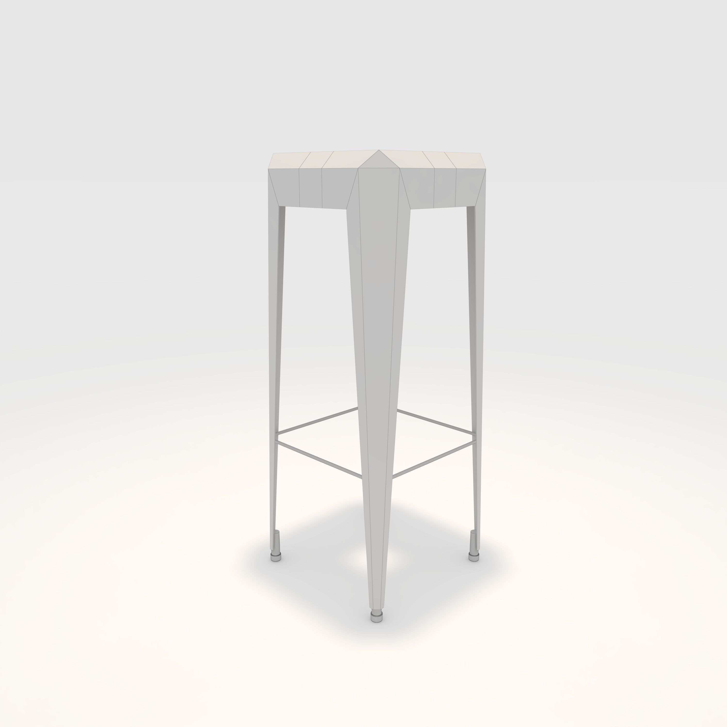 Bar Stool 11 3D model_11