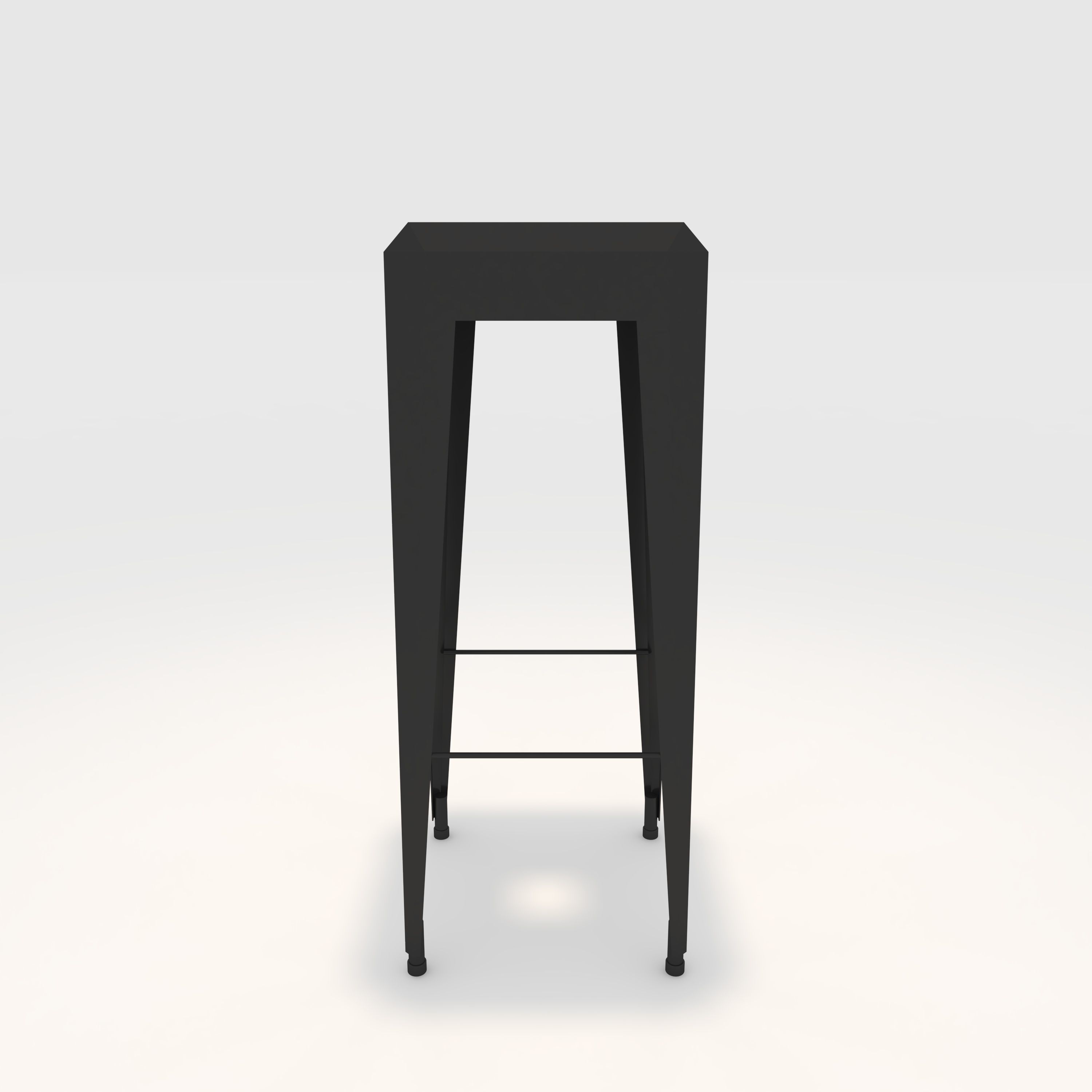 Bar Stool 11 3D model_8