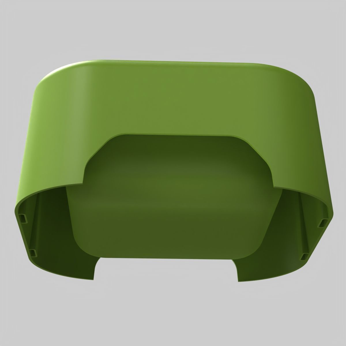 Cat Food Bowl 3D print model_4