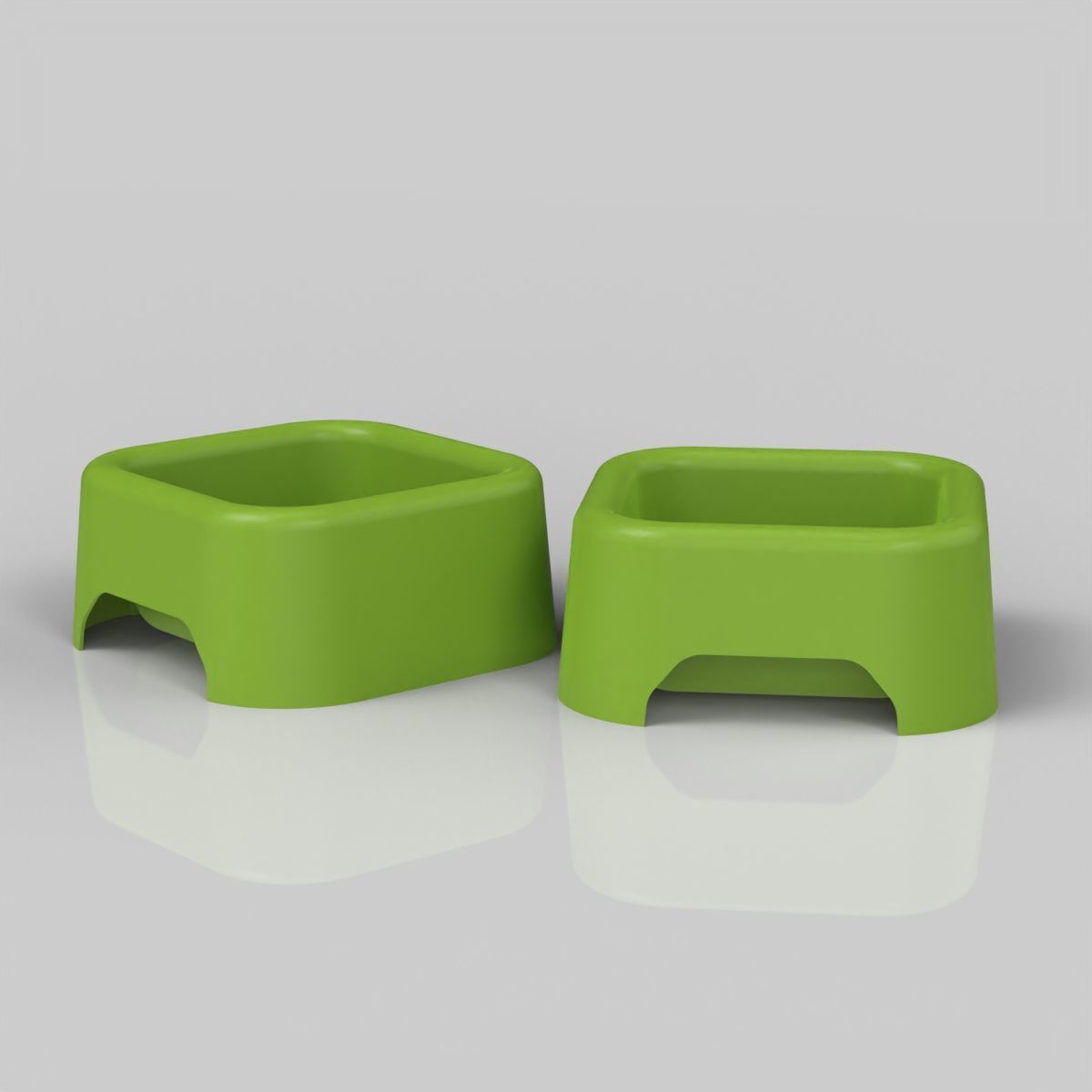 Cat Food Bowl 3D print model_10