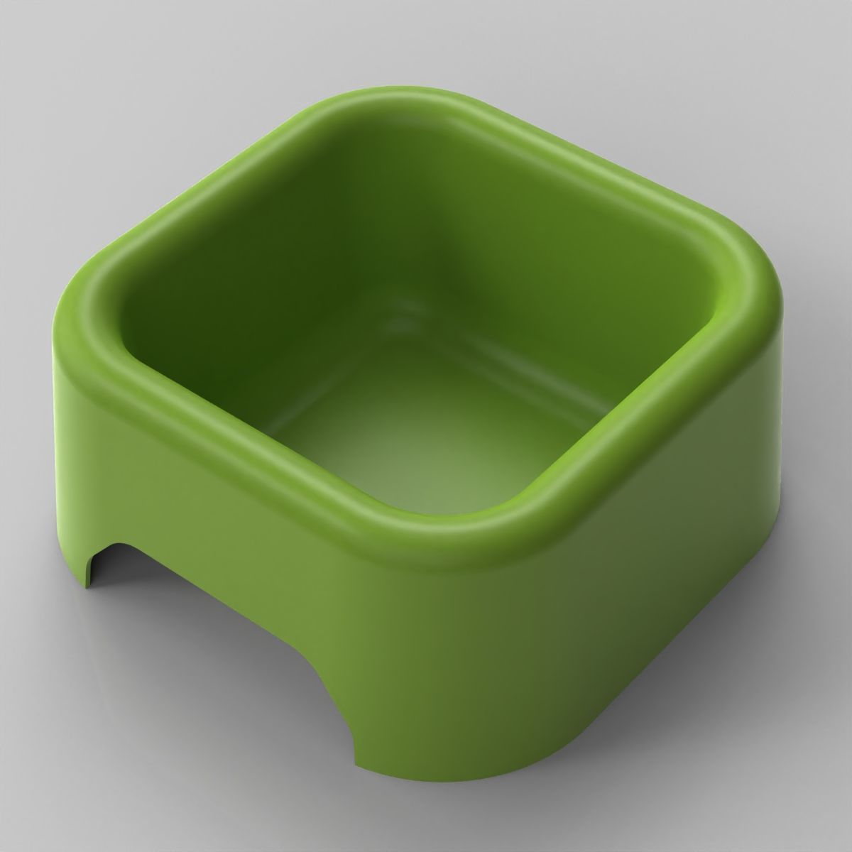 Cat Food Bowl 3D print model_11