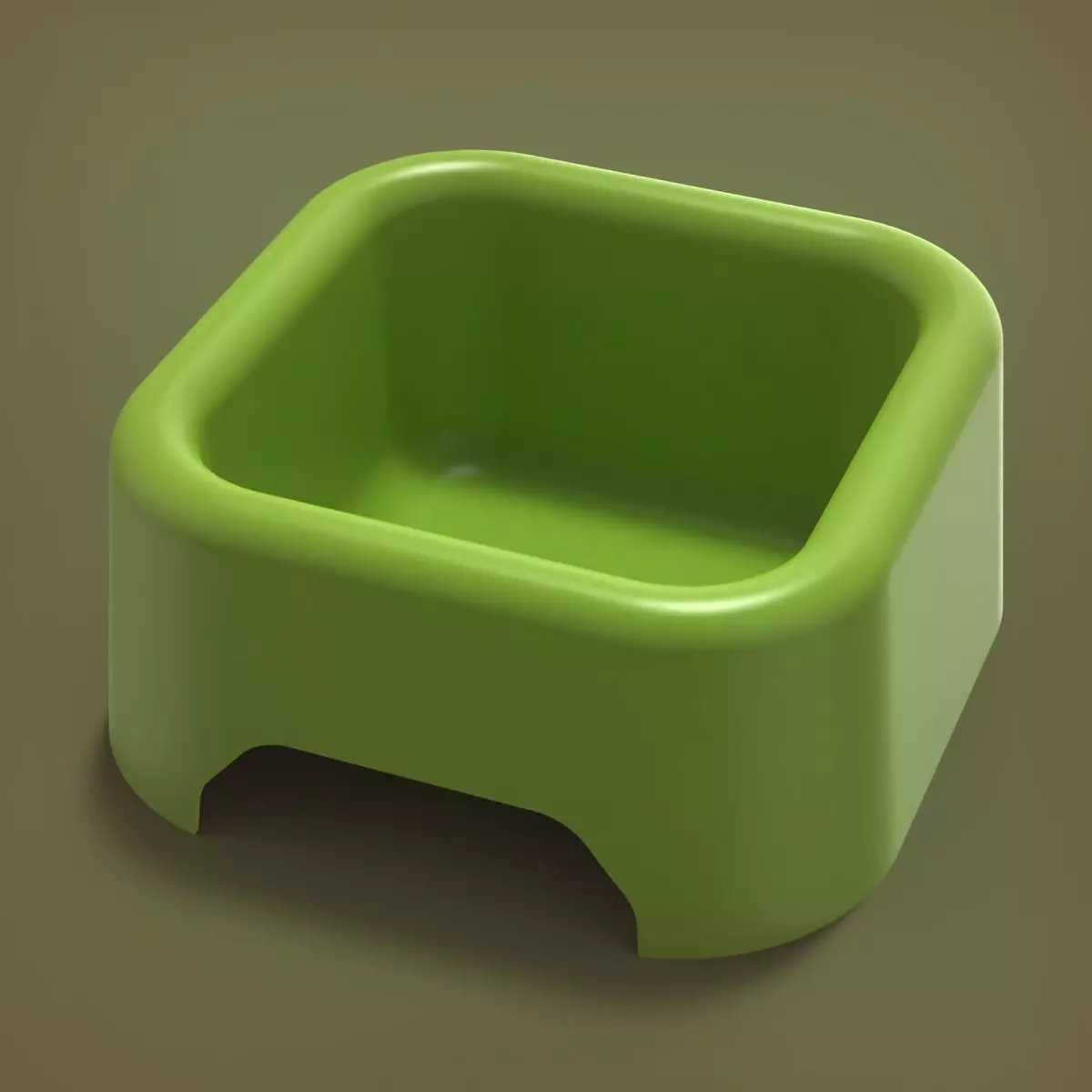 Cat Food Bowl 3D print model_0