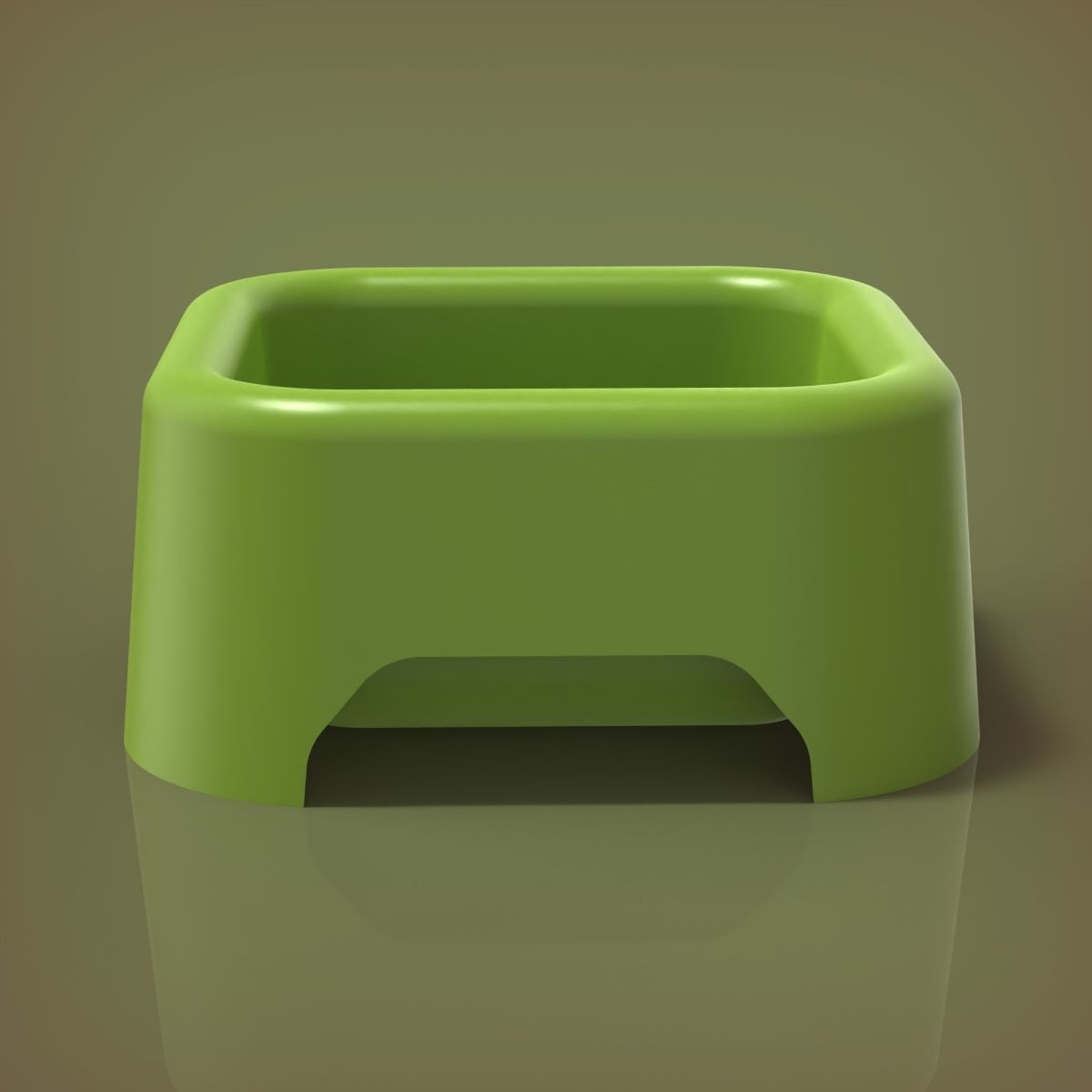 Cat Food Bowl 3D print model_9