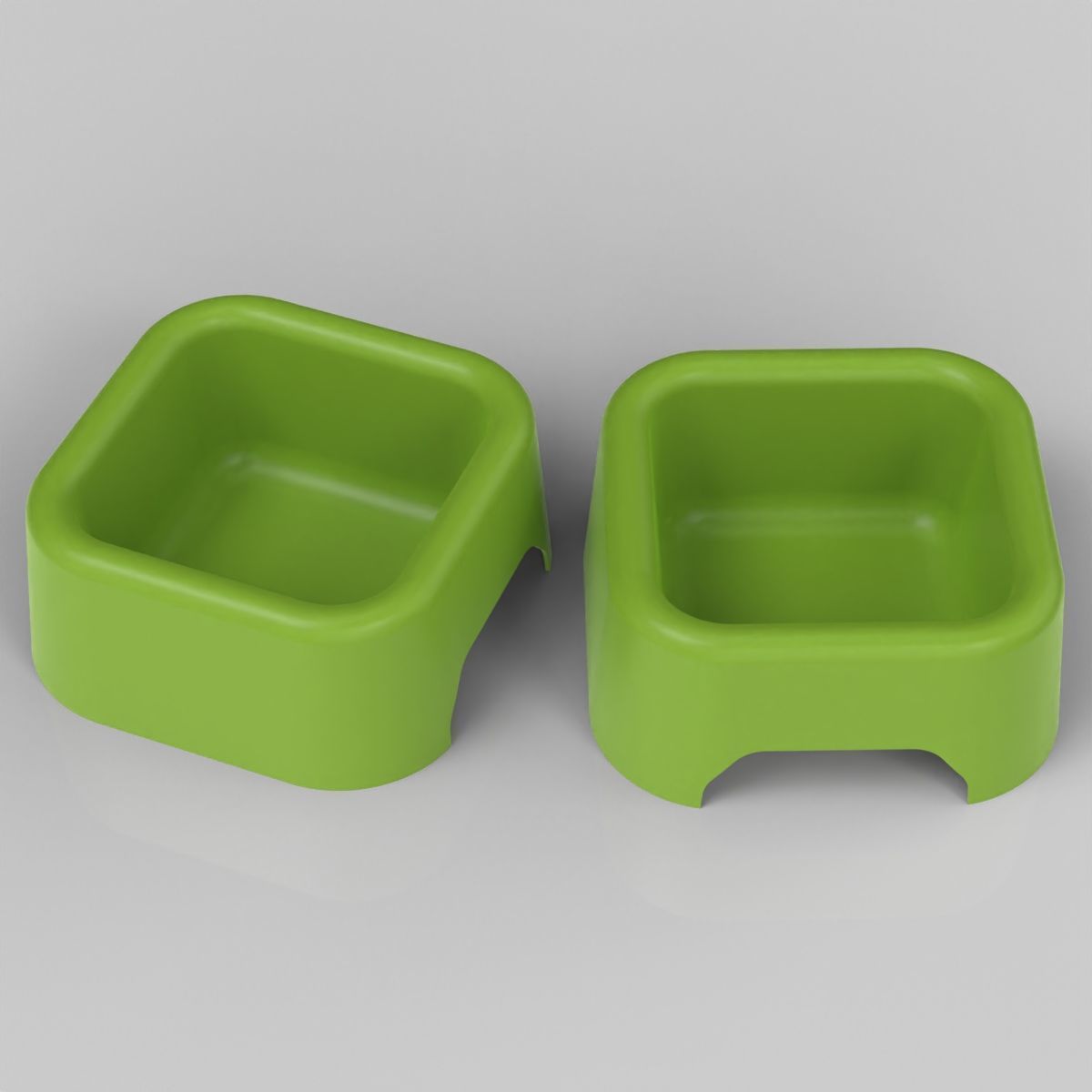 Cat Food Bowl 3D print model_1