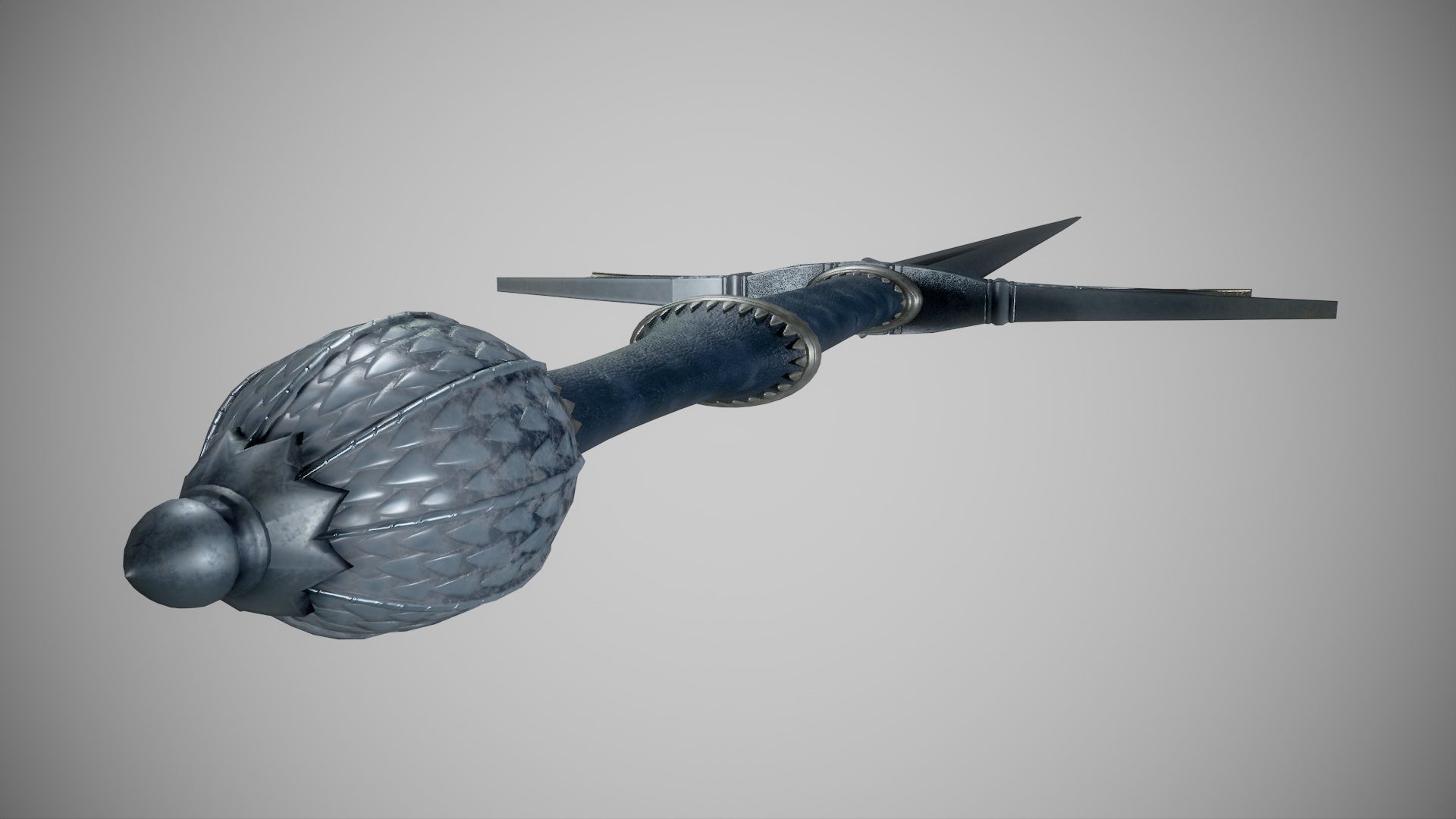 House of the Dragon sword Dark Sister - PBR Low-poly 3D model Low-poly 3D model_5