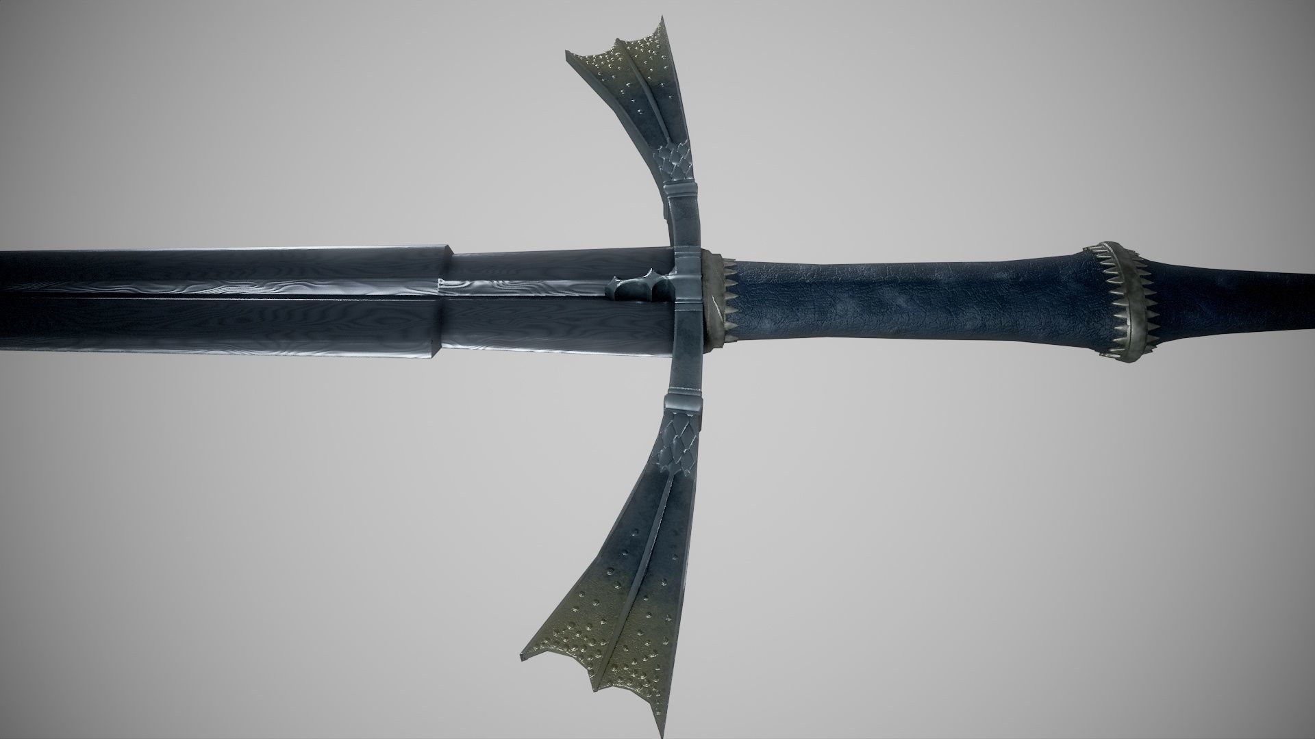 House of the Dragon sword Dark Sister - PBR Low-poly 3D model Low-poly 3D model_6