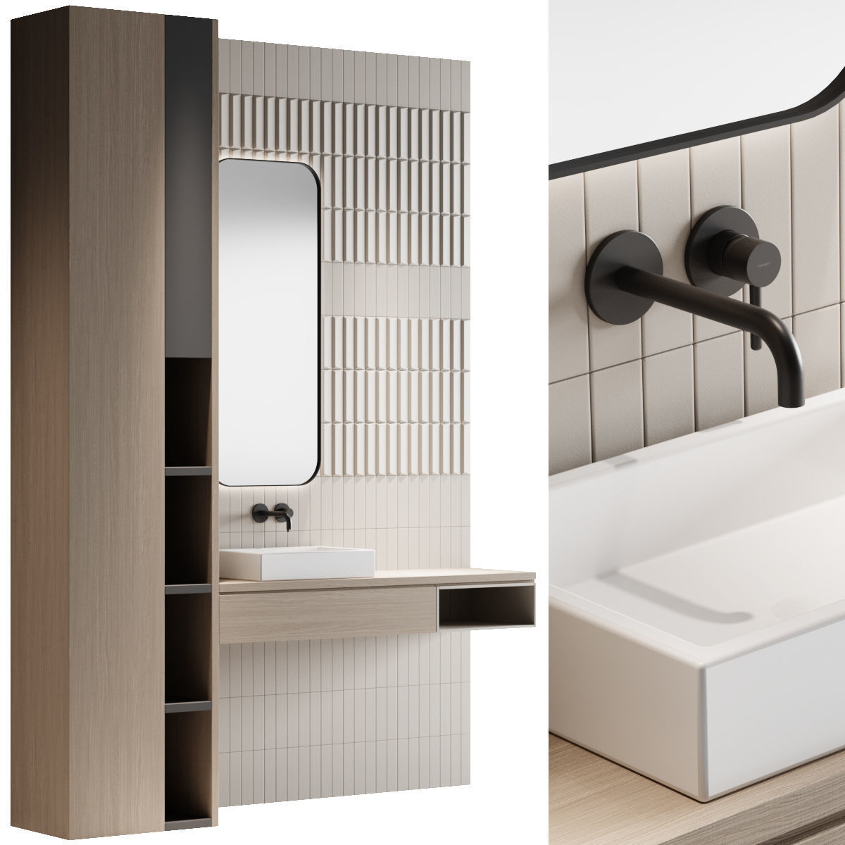 Bathroom furniture 6 3D model_1