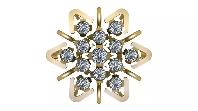 NOSE PEN RING 3D PRINTABLE MODEL