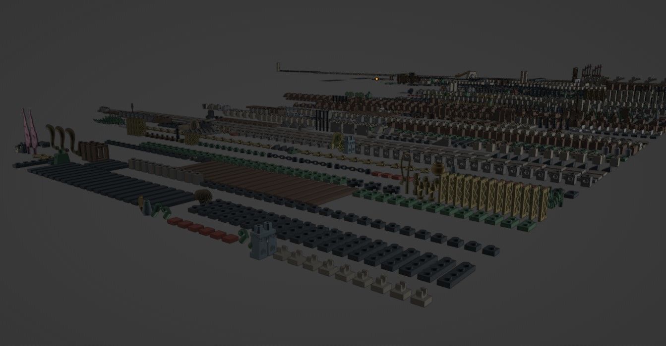 PixelBricks3D - Lego Sanderson Sisters Cottage  3D print model_18