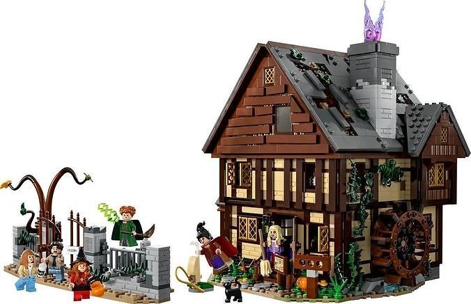 PixelBricks3D - Lego Sanderson Sisters Cottage  3D print model